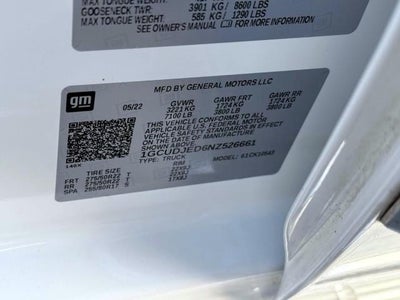 2022 Chevrolet Silverado 1500 Crew Cab Short Box 4-Wheel Drive High Country