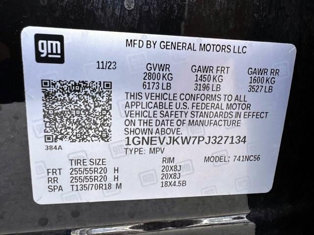 2023 Chevrolet Traverse AWD 2LT