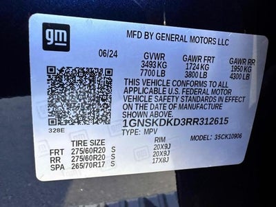 2024 Chevrolet Suburban 4WD Z71