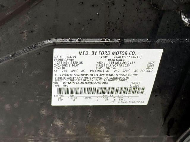 2021 Ford Edge SEL AWD