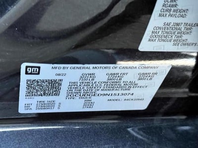 2022 Chevrolet Silverado 1500 Crew Cab Short Box 4-Wheel Drive LTZ