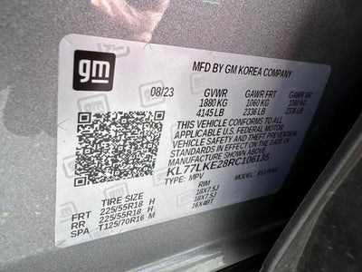 2024 Chevrolet Trax FWD 4dr ACTIV
