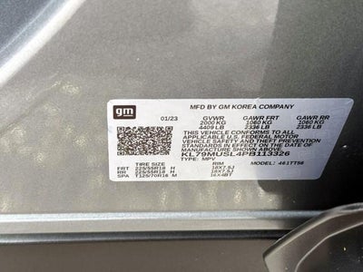 2023 Chevrolet Trailblazer AWD 4dr RS