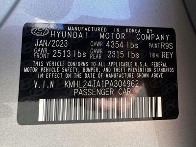 2023 Hyundai SONATA SE 2.5L