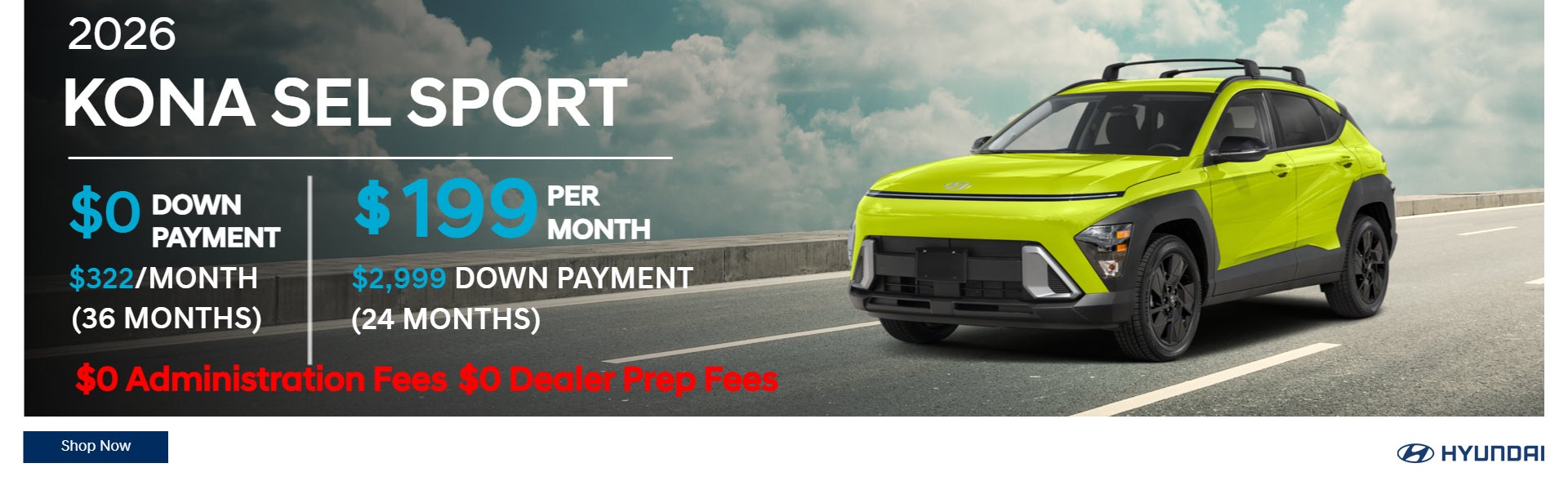 2026 Kona SEL Sport